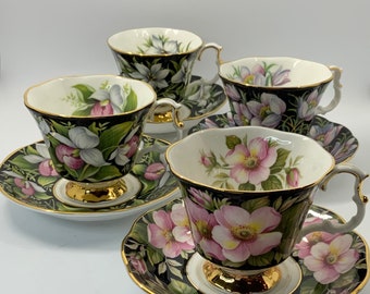 Coalport Ming Rose Coaster Beautiful English Bone China