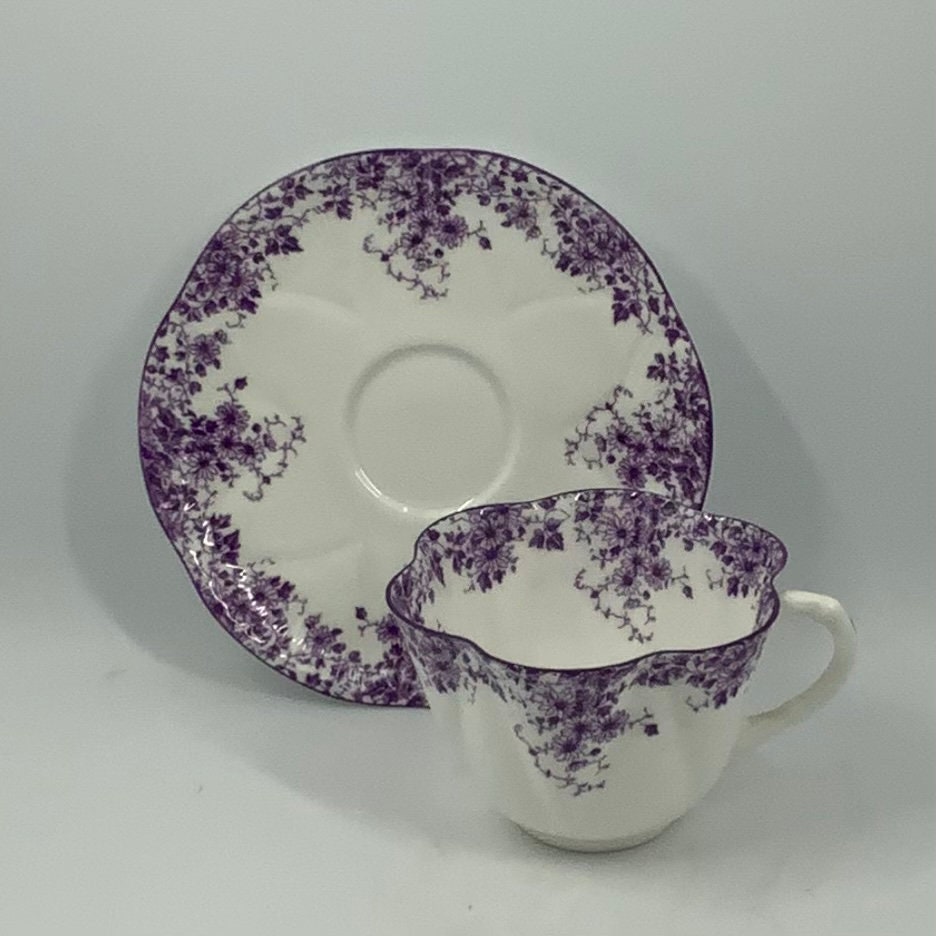Rare Shelley Teacup Shelley Teacup and Saucer Shelley Dainty Etsy