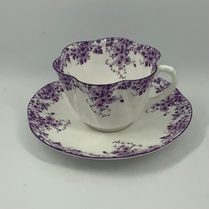 Rare Shelley Teacup Shelley Teacup and Saucer Shelley Dainty Etsy