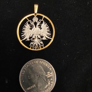 1912-13 Imperial Eagle Pendant
