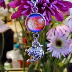 Teapot pendant; Outlander inspired; Tea jewelry; Mother&#39;s Day gift; Outlander gifts; Tea Reading gifts; Tea gifts; Outlander necklace