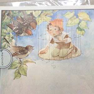 I is for Imp -  Fairy Alphabet Print - illustrated by Fanny Y. Cory