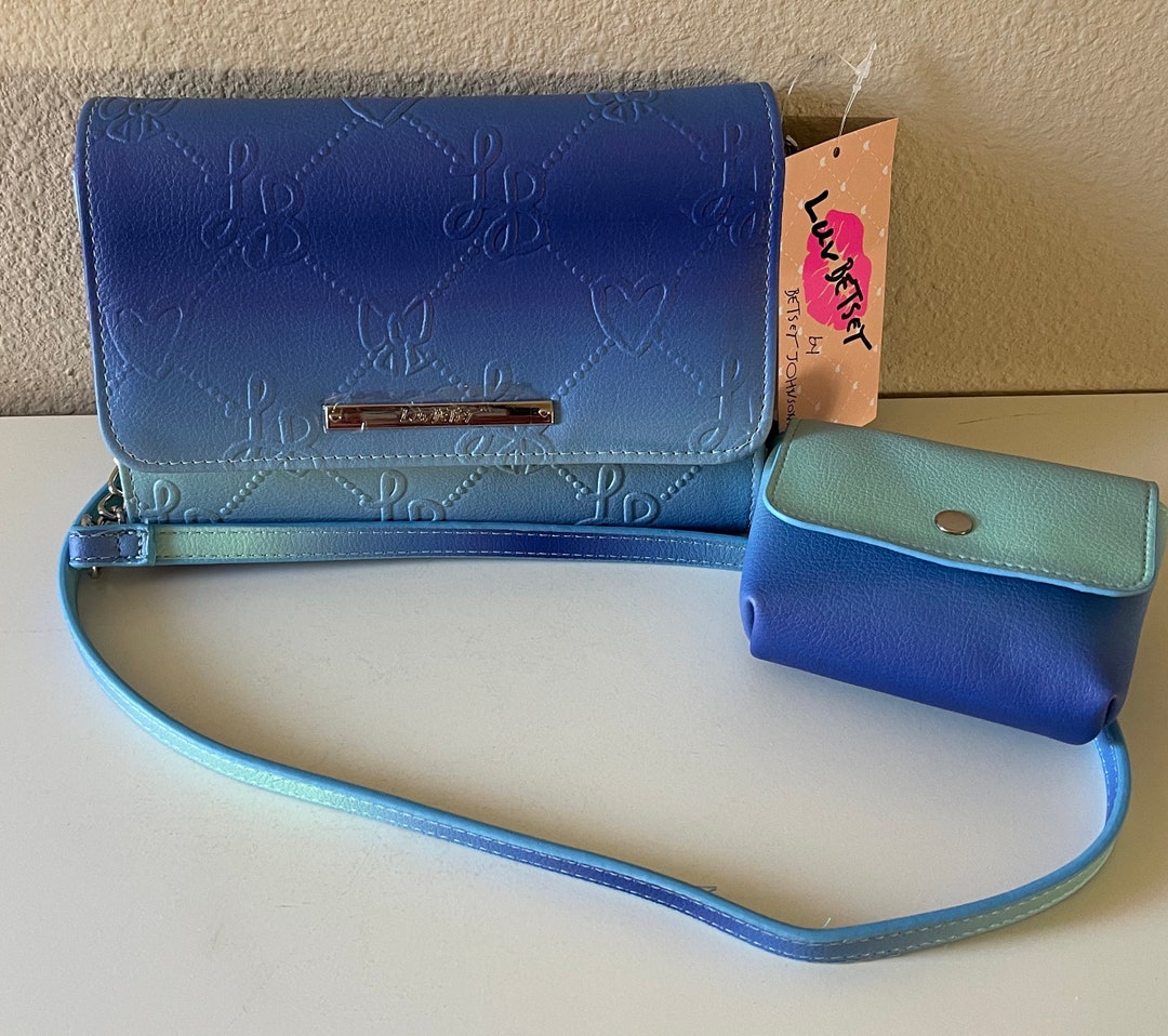 Blue Multi Crossbody Wallet With Handoff - Etsy