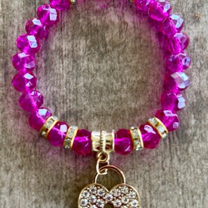 Sammy Bracelet Hot Pink main image 1