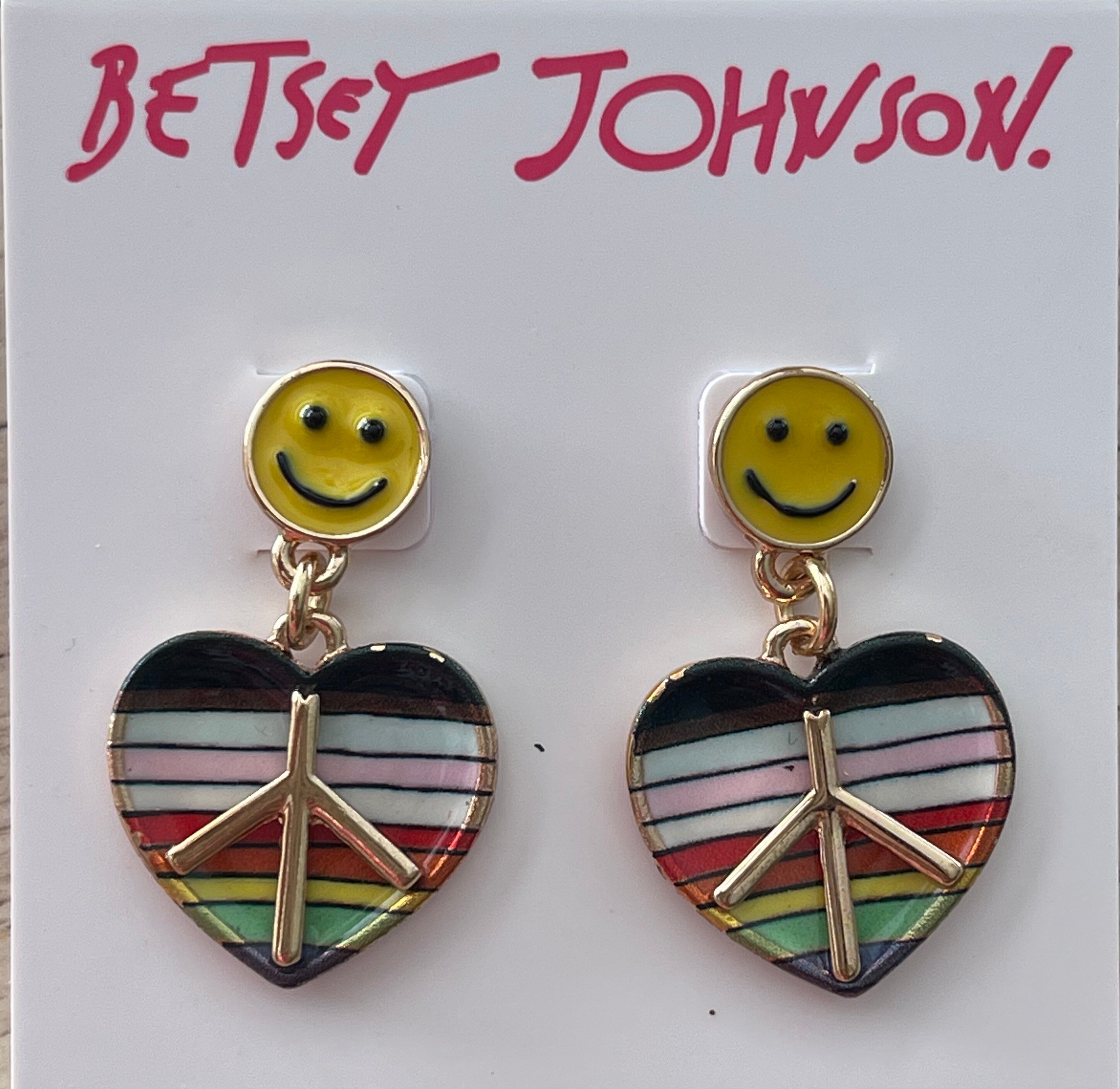 Betsey johnson shop tiger earrings