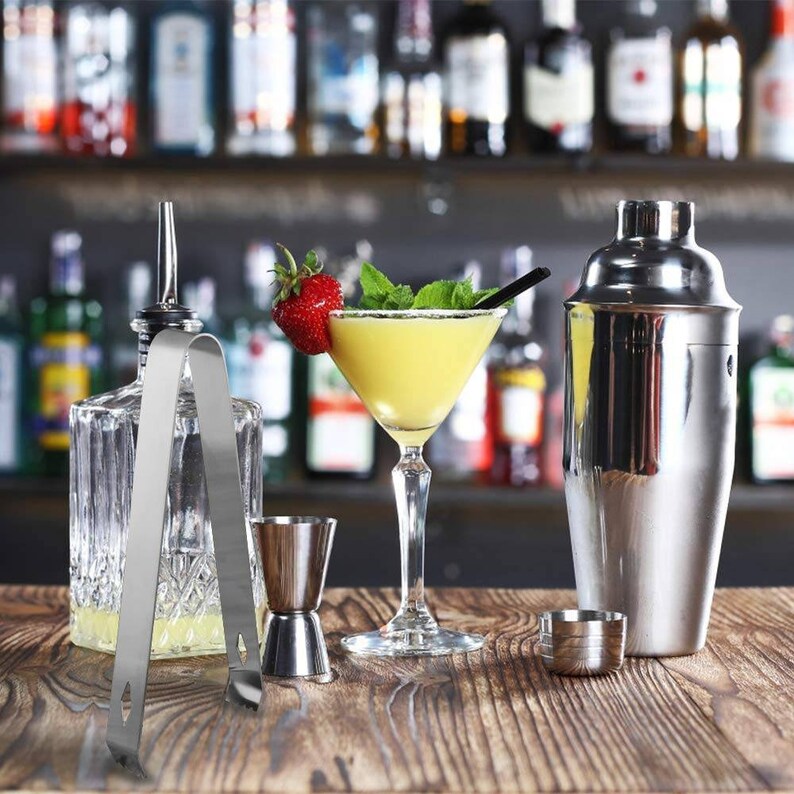 HANDMADE Barware COCKTAIL Shaker Set Bartender Kit Home Bar Etsy