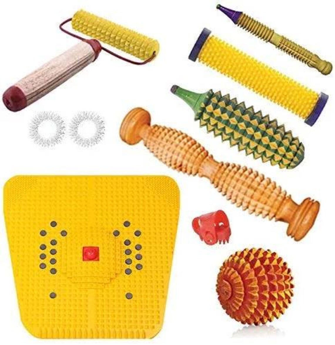 Acupressure/ Acupuncture Wooden Combo Kit Good health and Etsy