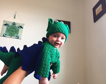The Baby Dragon Crochet Costume Pattern by ila Quinn Designs