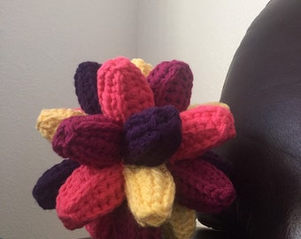 Montessori Sensory Toy, spiked bouncy ball Crochet Pattern: