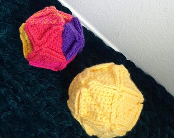 Solve for X: Easy Beginner Crochet Sensory Toy Pattern