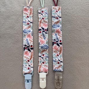 Sugar Plum Christmas Pacifier Clip