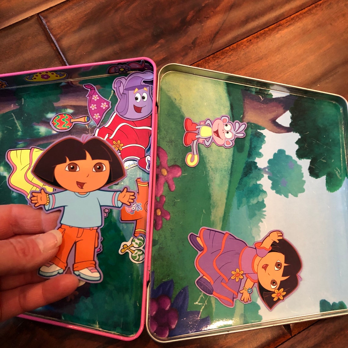Dora the Explorer Travel Case pretend play exc. Etsy