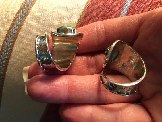 Solid Sterling Silver adjustable wrap ring CHOOSE… - image 7