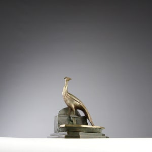 Albert Marionnet, Peacock Fountain Decorative Receptacle, France Art Nouveau/Déco 19th Century