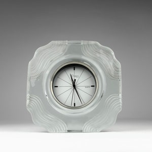 Crystal Clock Daum - Etsy