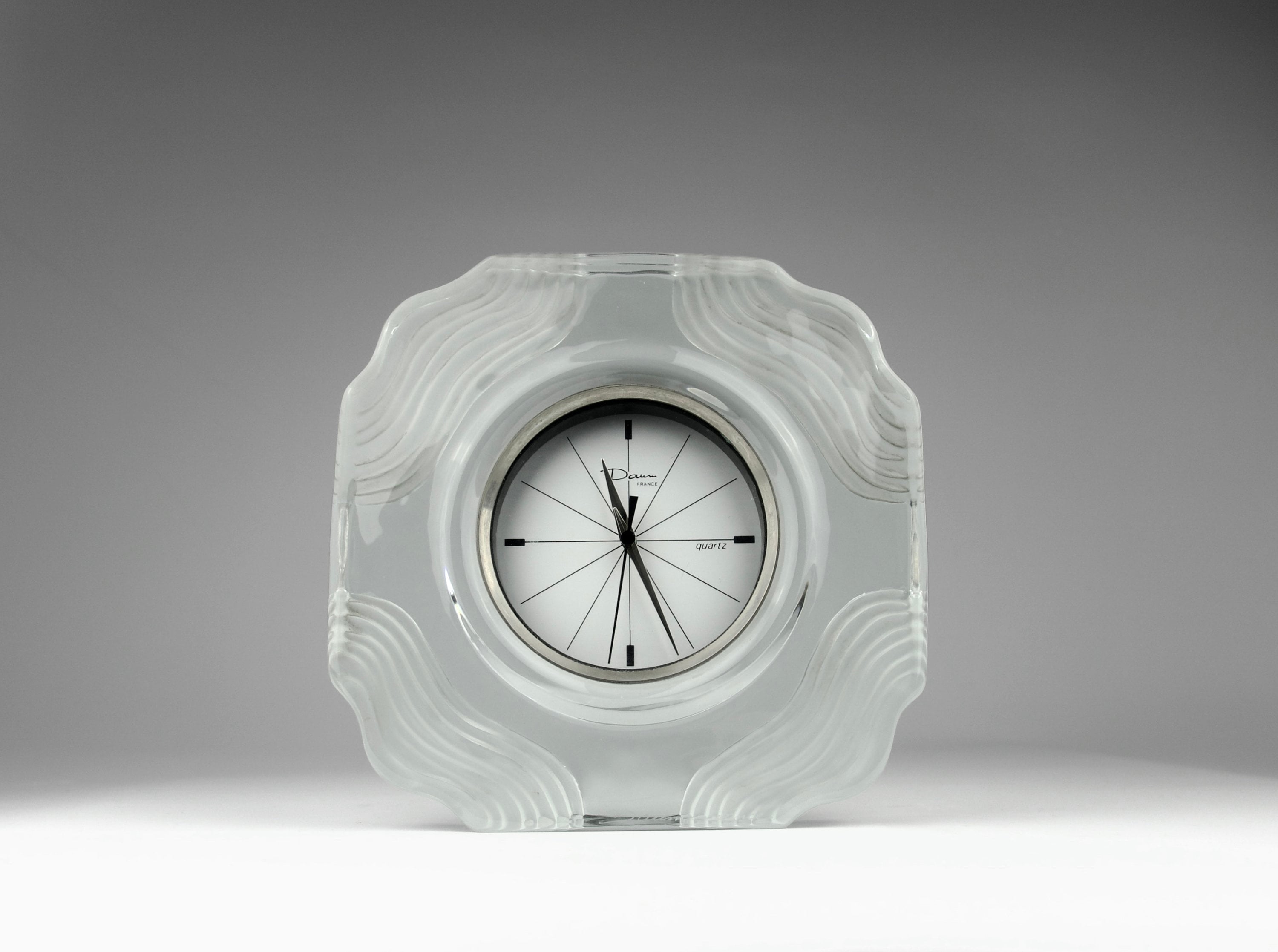 Crystal Clock Daum - Etsy