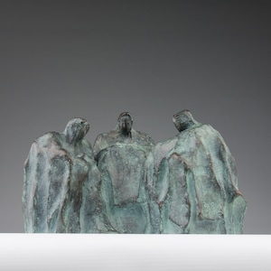 Rachel x Chapon Gießerei, The Three Readers Skulptur, Bronze Frankreich 2000er Jahre