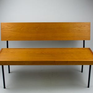 Att. to Florence KNOLL, Design Bench, Mid-Century France 1960s