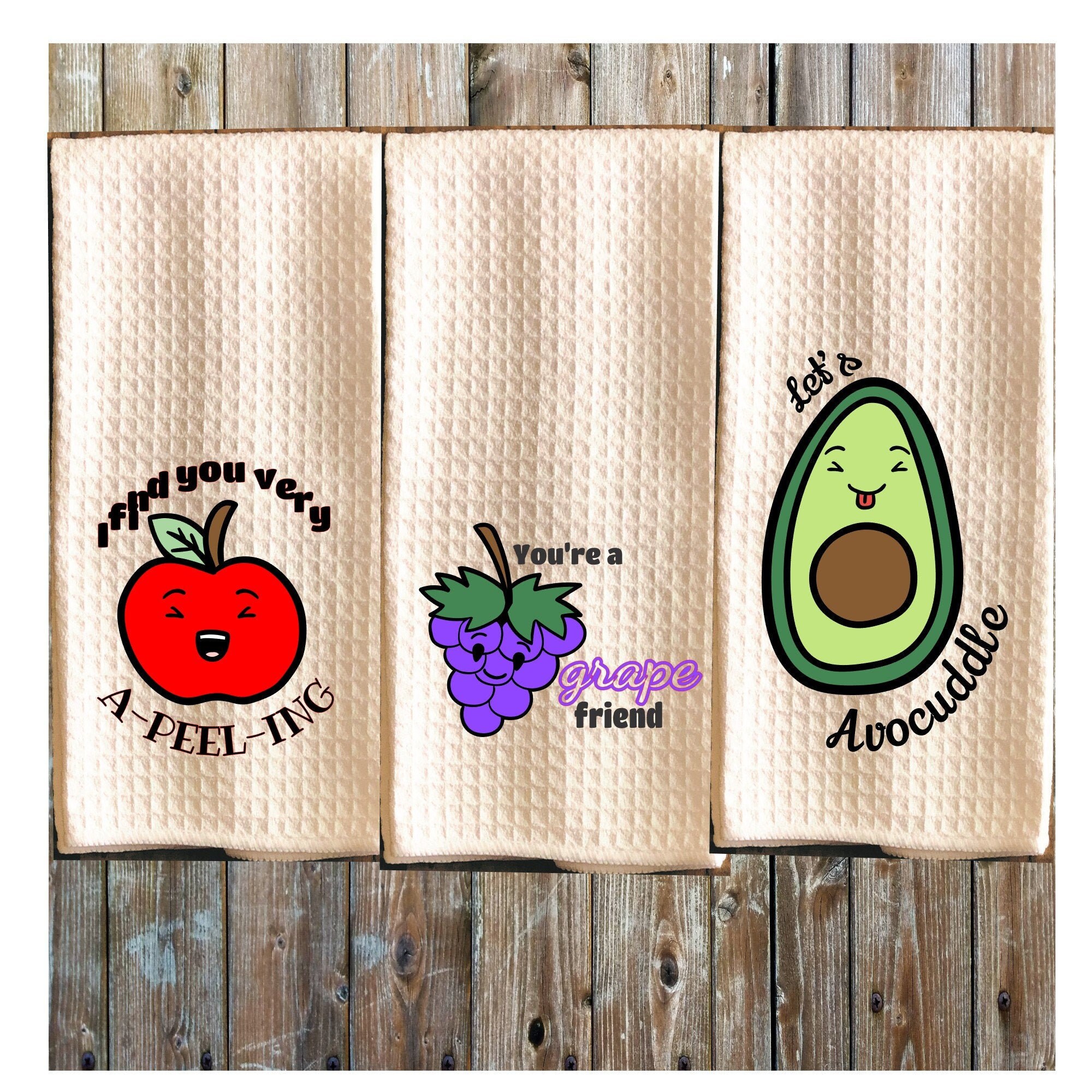 Toallas de cocina divertidas decoración de la cocina toallas | Etsy