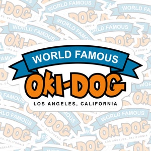 Logotipo Oki-Dog - Pacote de adesivos