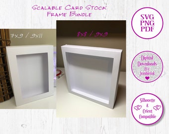 3d Shadow Box Svg | Etsy