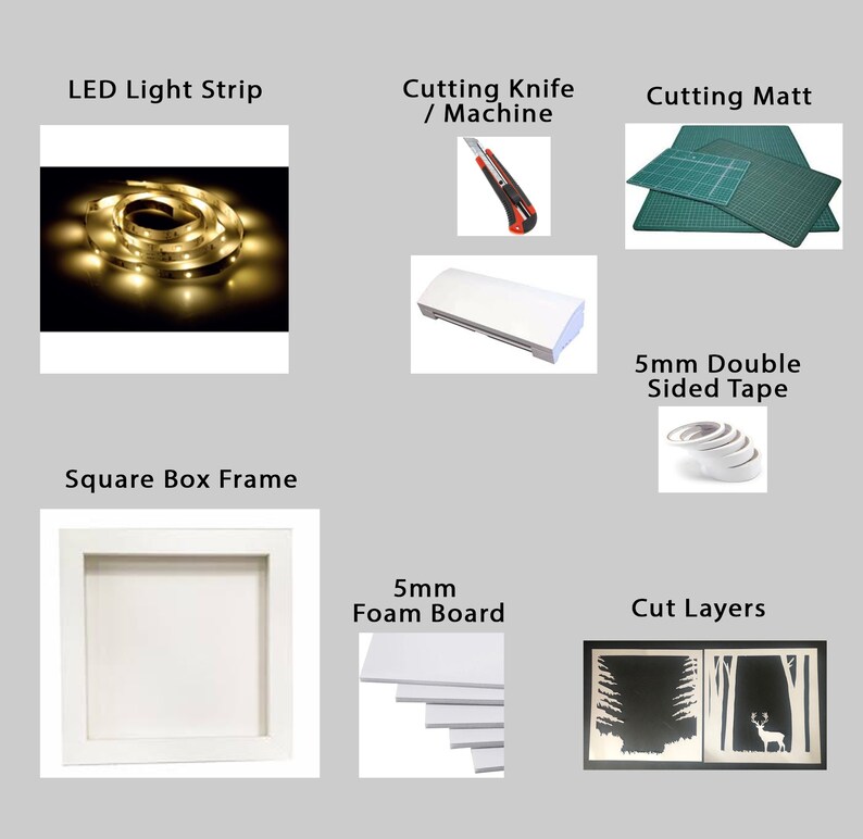 Download Craft Supplies Tools Paper 3d Paper Cut Template Light Box Svg Digital Download Files Santa Over Dublin