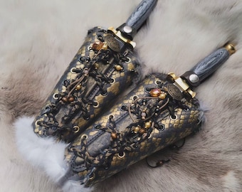 Dragon Scale Bracers