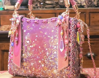 Pink Star Purse