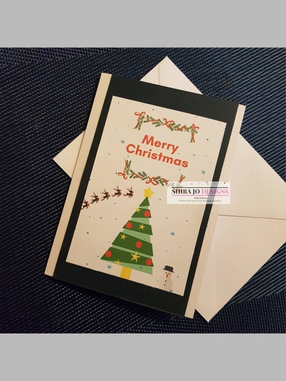 Merry Christmas Card Made to Order Greeting Cards for Christmas