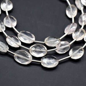 Rose Quartz Oval Shape briolettes,Rose Quartz Vertical Top Drilled briolette,Rose Quartz Faceted Oval Briolettes,Rose Quartz beads,briolette
