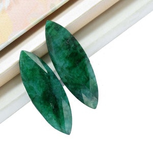 Emerald Long drop 10x30mm Briolettes, Emerald Marquise Shape Briolette, Emerald Briolettes, jewelry supplies, Top Quality Briolette, Jewelry