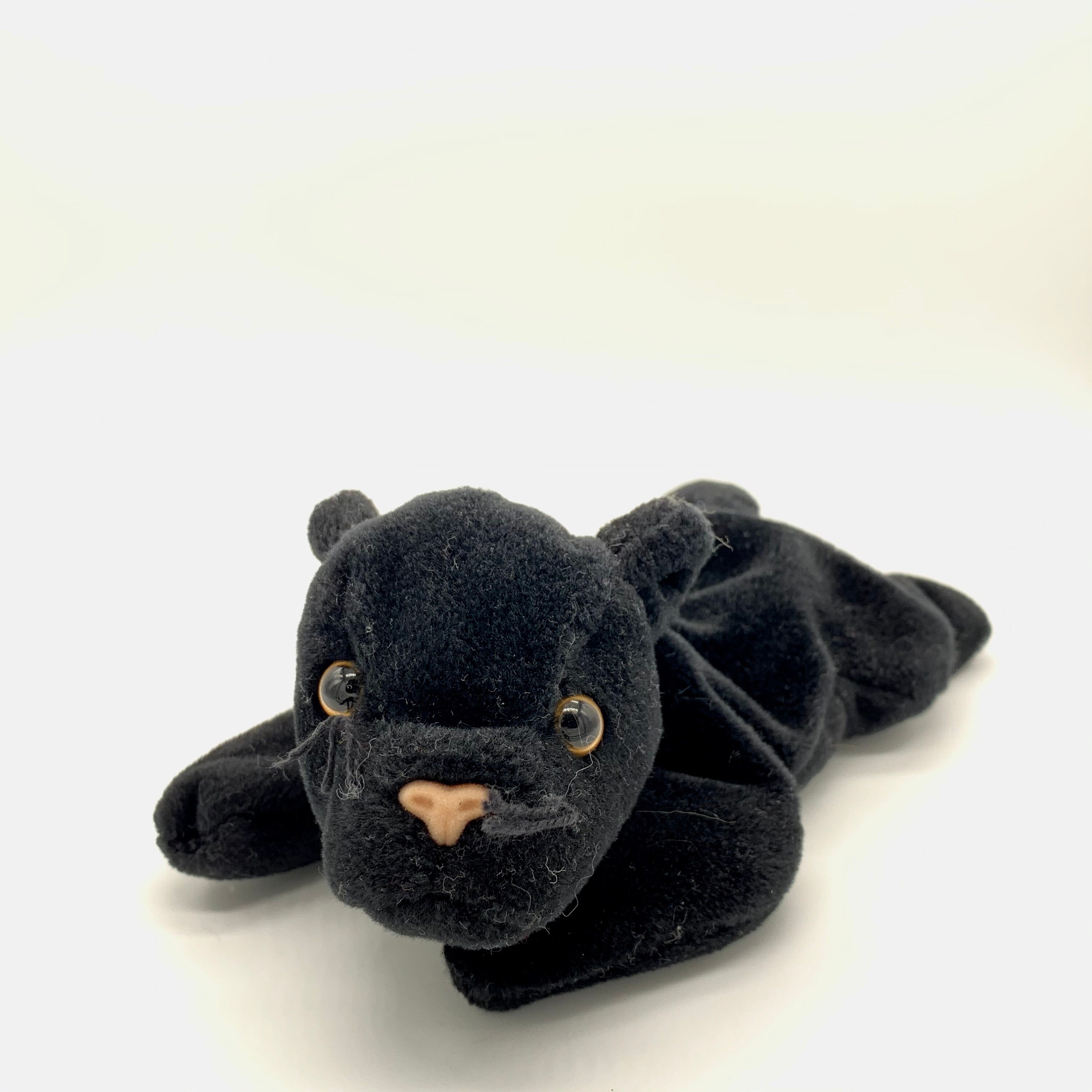 Ty Beanie Baby Babies Velvet No Tag Jaguar 1995 P.V.C. Pellets Etsy