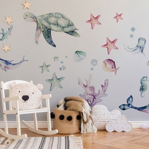 Under the sea baby room clearance