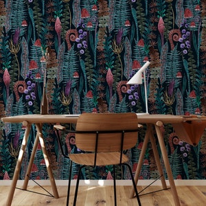 Abstract Under The Sea Wallpaper: Peel and Stick Ocean Mural
