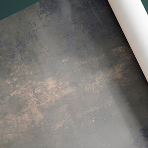 Modern Concrete Look Wallpaper, Peel and Stick (Removable, Grey Tone)