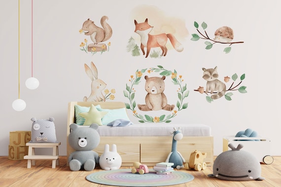 Forest decals store for nursery