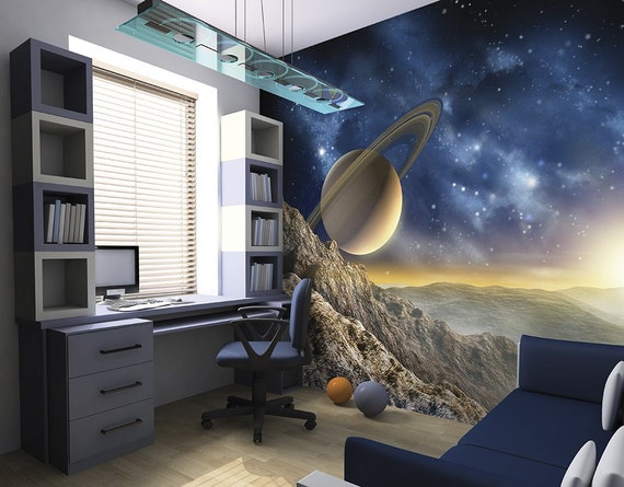 Với Galaxy Wall Mural, bạn sẽ có cơ hội tạo nên một không gian sống hoàn toàn mới với thiết kế siêu độc đáo và sáng tạo. Cùng chiêm ngưỡng những vì sao lấp lánh, điểm sáng trong đêm trên một tường của riêng mình. Điều này sẽ khiến bạn cảm thấy như đang đến từ một hành tinh khác.