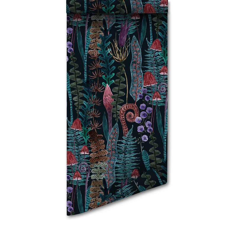 Abstract Under The Sea Wallpaper: Peel and Stick Ocean Mural