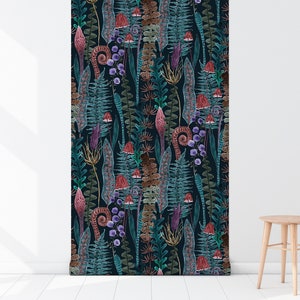 Abstract Under The Sea Wallpaper: Peel and Stick Ocean Mural