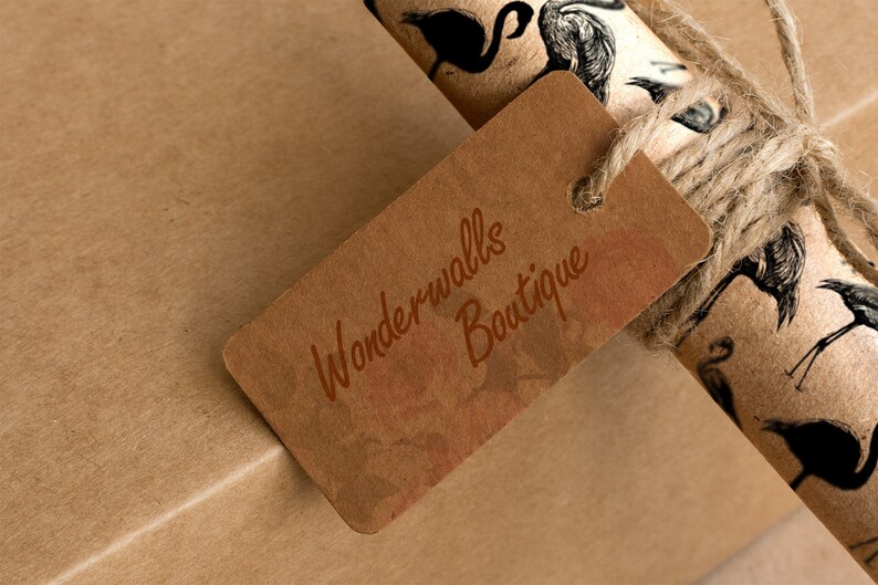 Removable Wallpaper: Retro Flamingo Pattern - Peel and Stick