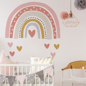 Large Rainbow Wall Decal | Rainbow Wall Decal | Rainbow Wall Sticker | Watercolor Rainbow Decal | Nursery Wall Decal | Wall Decal For Kids
