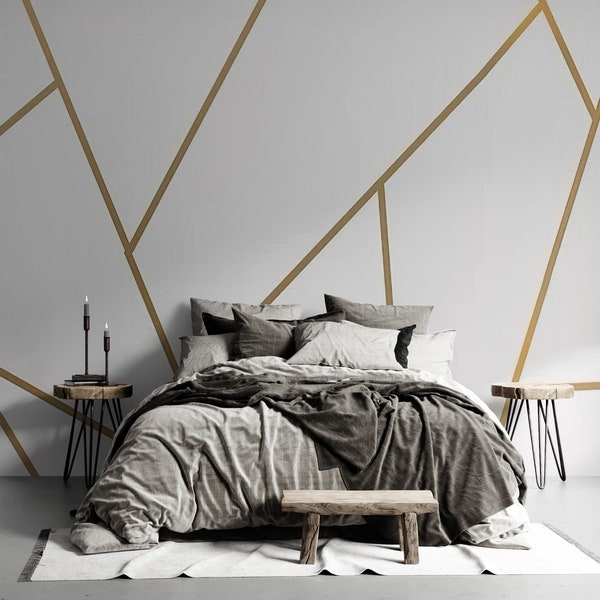Geometric Wall Decal Etsy UK