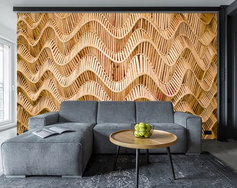Rattan Wallpaper Peel and Stick - Etsy UK