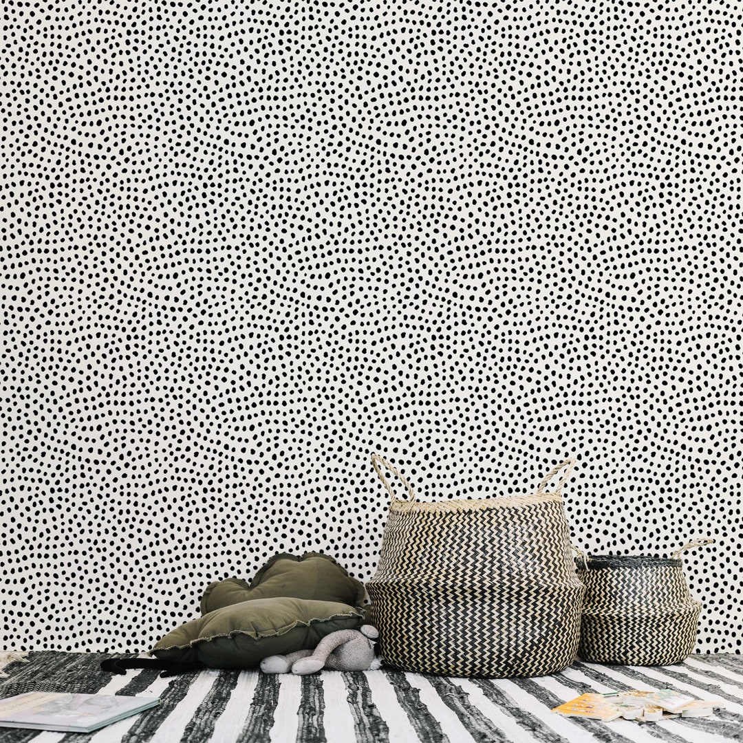 Dalmatian Spots Removable Wallpaper Selfadhesive Temporary Wallpaper