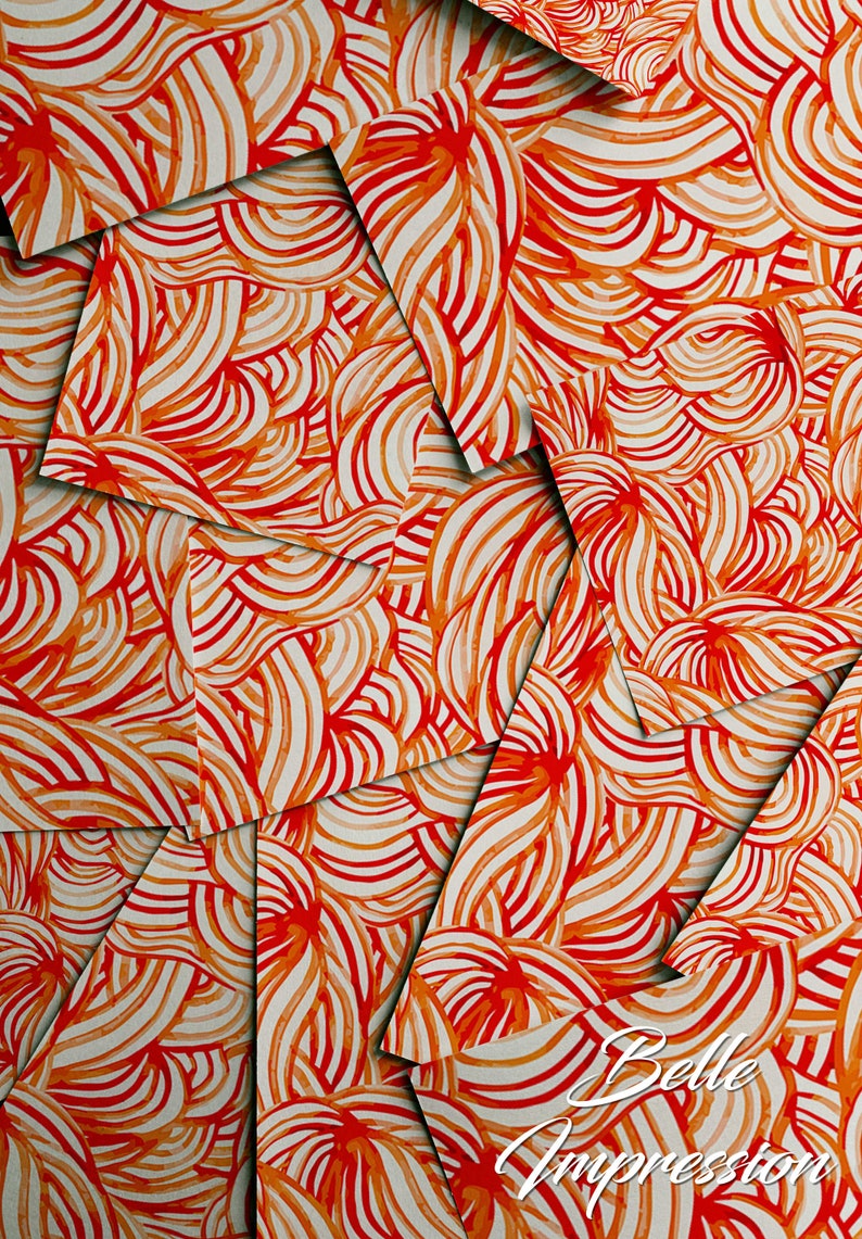 Watercolor Fire Wallpaper - Easy Peel and Stick Removable Decor