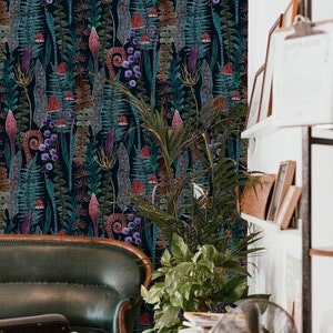 Abstract Under The Sea Wallpaper: Peel and Stick Ocean Mural
