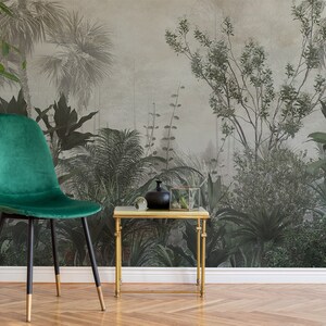 Tropical Jungle Wallpaper: Peel and Stick, Removable Wall Mural