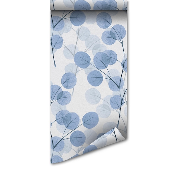 Wieder ablösbare Tapete: Doty Zweig Muster - Schälen und Aufkleben