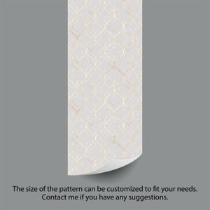 Peel and Stick Wallpaper, Removable Wall Sticker. Cream/brown Gradient ...