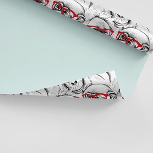 Watercolor Monkey Wallpaper - Removable Peel and Stick Design